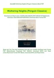 Epub Wuthering Heights Penguin Classics Ebook Pdf