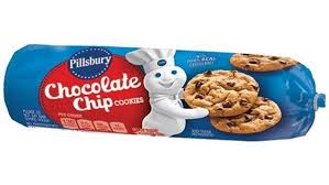 Cookie Log Pillsbury Chocolate Chip Cookies Pillsbury Chocolate Chip Cookie Dough Chocolate Chip Cookie Dough