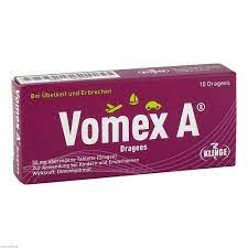 Vomex A Dragees 50 Mg Uberzogene Tabletten Pharmeo