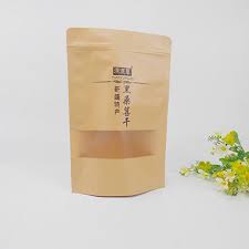 Maybe you would like to learn more about one of these? Reusable Food Pouch Stand Up Zip Lock Kraft Paper Bags With Window At Best Price In Baoding Hebei Xiong Xian Guangrui Packaging Co Ltd