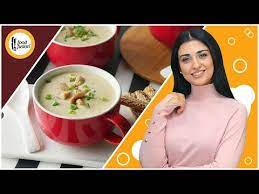 Creamy Potato Soup Recipe With Sarah Khan Food Fusion Youtube Potato Soup Recipe Creamy Potato Soup Recipe Creamy Potato