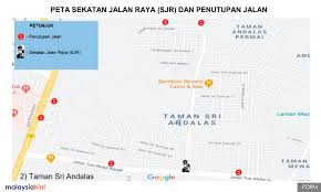 Sri andalas bir kasaba klang ilçe selangor, malezya. Malaysiakini Roadblocks In Klang S Bukit Tinggi And Taman Sri Andalas