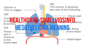 A form of carcinoma of the mesothelium lining lungs or abdomen or heart; Mesothelioma Meaning What Causes Malignant Mesothelioma Youtube