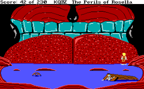 In one book, rachel is swallowed by a kronosaur, morphs into a grizzly, and claws her way out. King S Quest Iv Update 5