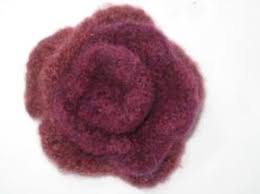 Knit crochet knitting crochet slipper pattern crochet knitted slippers pattern felted crochet knit crafts knitting patterns easy crochet. How To Make A Felted Flower Pin Free Pattern Feltmagnet