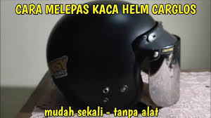 Karena biasanya disitulah sarang debu dan sulit untuk dibersihkan. Cara Melepas Kaca Pet Helm Carglos Bogo Jpn Tanpa Menggunakan Alat Youtube