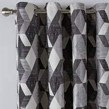 Discover beautiful made to measure curtains for your home at curtains 2go. Argos Home Geometric Lined Eyelet Curtains Monochrome 9211137 Argos Price Tracker Pricehistory Co Uk