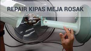 Kipas angin meja dengan daya 15 watt. Baiki Kipas Meja Rosak Pusing Perlahan Didiktv Youtube