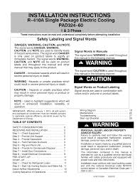 Installation Instructions Warning Caution Warning Manualzz Com