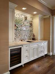 Check spelling or type a new query. Traditional Kitchen Bar With Built In Wine Cooler And Mosaic Tile Backsplash Built In Wine Cooler Built In Buffet Kitchen Renovation