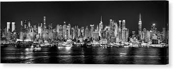 Also ferry passed by new jersey shore and and 5 borrough of new york city. New York City Skyline Canvas Print Photo Black White Print Home Decor Wall Art Elipesa Com