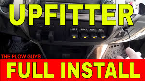 Activities and vehicle modifications appearing or described at the ranger station and it's pages may be potentially dangerous. 2011 2016 Ford Upfitter Switch Full Install Youtube