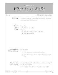 6 06 What Is An Sae Lesson Plan Download How To Plan Letter To Parents Engaging Lessons