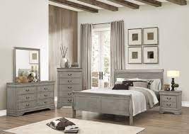 Queen sleigh bedroom sets cheap. Gray Queen Sleigh Bedroom Set My Furniture Place