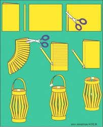Chinesische Laterne Mit Kindern Aus Papier Basteln Anleitung Anleitung Aus Basteln Chinesische Kinde Chinese Paper Lanterns Paper Lanterns Chinese Paper