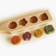 Mooncake Mold Chinese Traditional Mid Autumn Festival Moon Cake Mold 3 Flower Shape Wooden Handmade Baking Mold In 2020 Moon Cake Mold Moon Cake Handmade Soap Molds
