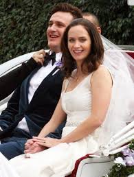 They wed on july 10, 2010, during a private ceremony at george clooney's estate in lake. First Look Emily Blunt S Onscreen Wedding Dress Wedding Dresses Celebrity Wedding Photos Celebrity Weddings