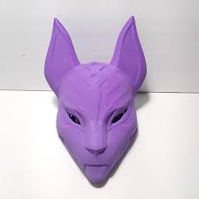 Kitsune Mask 3d Printed