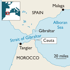 Ceuta served as a trading outpost for goods that came from inland africa, as well as served as a base to help control much of northern morocco. Hundred Migrants Storm Ceuta Border Fence As Spain Route Flourishes World The Times