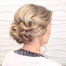 Pin By Laura Brown On Sally Wedding Hair Mother Of The Groom Hairstyles Mother Of The Bride Hair Mom Hairstyles