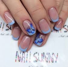 Two nails also feature purple and blue butterfly art. Colorful Summer Nails Ideas Adorable Butterfly Nail Art Designs
