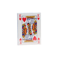 Plus, you can make these games even more accessible by purchasing oversized playing cards, decks with large print, playing card holders, or an automatic card shuffler. Ginormous Playing Cards Single Deck Oversized Playing Cards