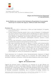 Autorizzazione al Dirigente del Servizio Bilancio, rag. Giuseppe ...