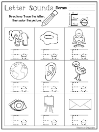 26 Printable Alphabet Letter Sounds Worksheets Preschool Kdg Etsy Letter Practice Preschool Letter Sounds Letter Sounds Preschool