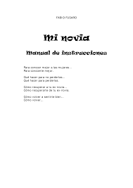 Aja si comp se va a copiar si el. Manual De Instrucciones Fabio Fusaro Docsity