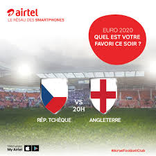 Ceferin ne veut plus d'un tournoi dans toute l'europe inédit et voulu par michel platini, le format de l'euro 2021 aux quatre coins de l'europe est enterré par aleksander ceferin. Airtel Tchad Euro 2021 Rep Tcheque Angleterre Qui Sera Le Vainqueur Du Match Airtelfootballpronos Facebook