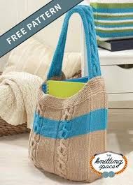 Sew sides together, then add a zipper (9 inch length ) to top of purse. Stylish Cable Knitted Summer Bag Free Knitting Pattern Knitting Tote Bag Knitting Tote Knitted Bags