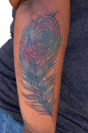 Water Color Tattoos On Dark Skin Dark Skin Tattoo Tattoos For Black Skin Blue Ink Tattoos