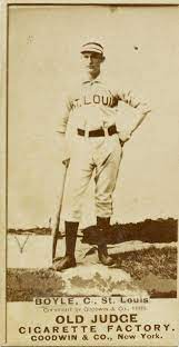 File Old Judge Goodwin And Company Baseball Card For St Louis Brown S Boyle Jpg Wikimedia Commons