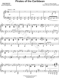 You can also filter the results to find the exact arrangement you're looking for! Peter Bence Pirates Of The Caribbean Sheet Music Piano Solo In D Minor Download Print Sku Mn0199912