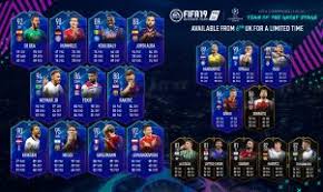 U21 premier league division 1. Fut 19 Ucl Uel Team Of The Group Stage