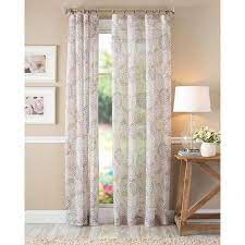 Better Homes And Gardens Floral Blossom Curtain Panel Ivory Panel Curtains Ivory Living Room Curtains