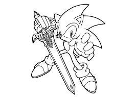 Some of the colouring page names are sonic tails miles prower coloring, sonic and tails flying coloring sketch coloring, classic sonic coloring collection coloring for kids 2019, sonic and tails by th lover101 on deviantart, sonic and tails coloring coloring for kids 2019. Sonic With Sword Coloring Page Free Printable Coloring Pages For Kids