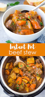 Instant Pot Beef Stew Recipe In 2020 Instant Pot Beef Stew Recipe Easy Beef Stew Instant Pot Dinner Recipes