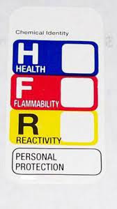 Comparison of hmis labels and nfpa labels. 2500 1x2 Hmis Msds Right To Know Label Sticker For Sale Online Ebay