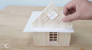 See more ideas about popsicle stick houses, popsicle sticks, craft stick crafts. How To Make A Popsicle Stick House With Free Template