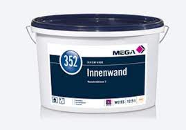 Mega 352 Innenwand 2 5 Liter Weiss Fassadenfarbe Real De