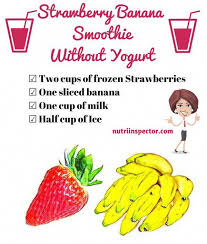 12 How To Make A Smoothie Recipes Without Yogurt Nutri Inspector Smoothie Without Yogurt Smoothie Recipes Strawberry Strawberry Banana Smoothie Recipes