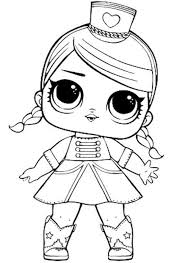 If you want, you can also print it out to color later. Lol Surprise Dolls Coloring Pages Print In A4 Format