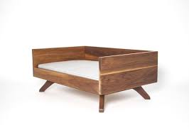 Orthopedic dog beds for large dogs and small dogs. Modern Dog Beds From Pup Kit Dog Milk Dog Bed Modern Wooden Pet Bed Wood Dog Bed