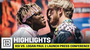 Ksi vs logan paul is here andrew mcmurtry after the fight dragged on, ksi and logan paul is finally about to start. Highlights Ksi Vs Logan Paul 2 Launch Press Conference Youtube