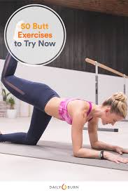 For an advanced version, extend one leg into the air during each hip lift. 50 Butt Exercises To Sculpt Stronger Glutes Daily Burn