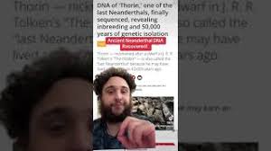 🌟 Exciting Neanderthal DNA Discovery! 🌟 Thorin - The Last Neanderthal! -  YouTube