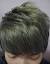 Dark Ash Green Hair