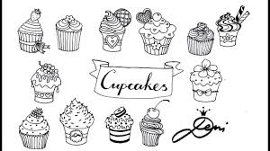 Los cupcakes con un gran postre e idea para regalar. Wie Zeichnet Man Cupcakes Susse Tortchen Zeichnen Drawing Sweets Sladki Mfini Tortichki Keksche Youtube
