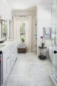 Marble bathrooms are not only decadently gorgeous but are also an amazing example how you can use this kind of this elegant silk vessel sink is handcrafted in a majestic marble. This Master Bathroom Is So Elegant White Marble Bathrooms Bathrooms Remodel Marble Bathroom Floor
